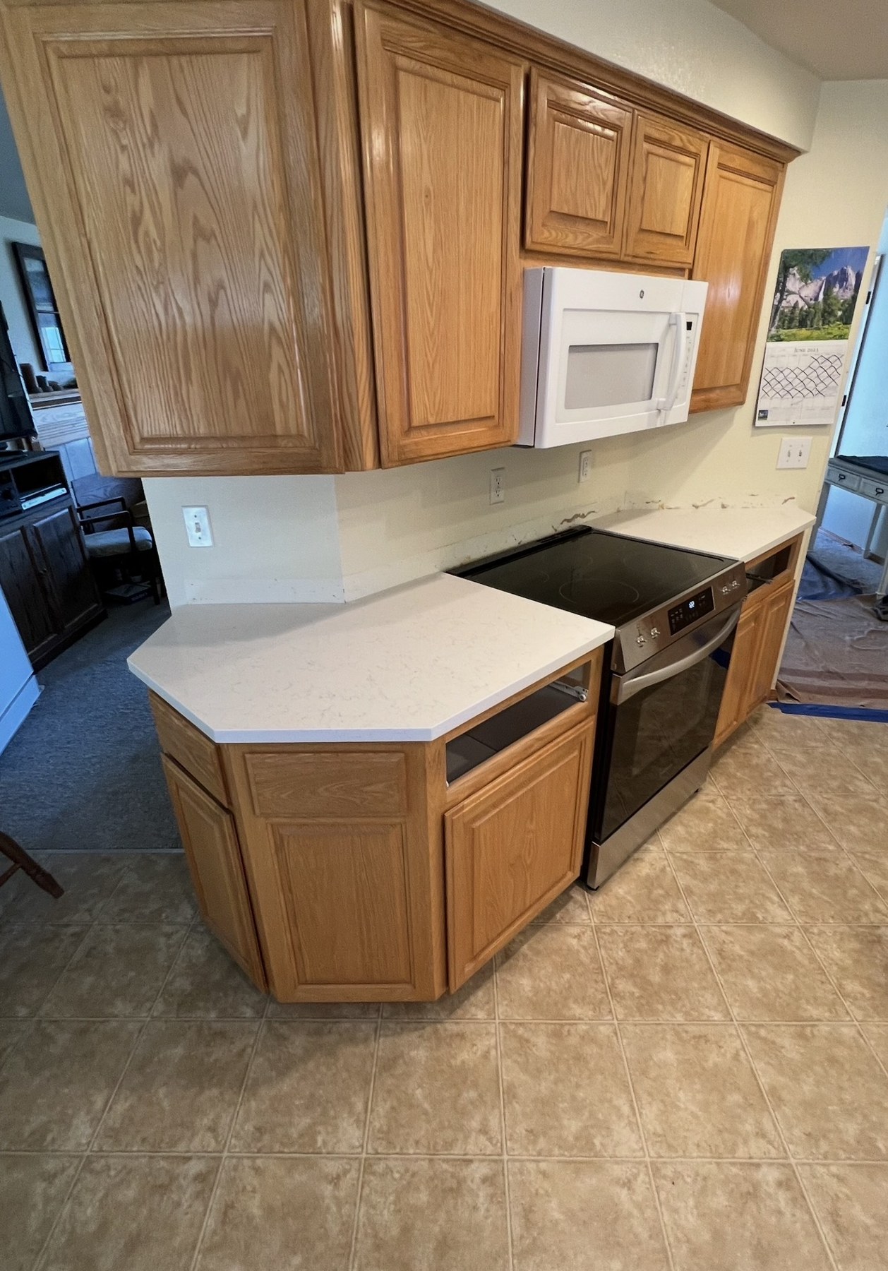 A fresh foundation: kitchen countertop update